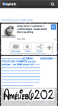 Mobile Screenshot of amelieb6202.skyrock.com