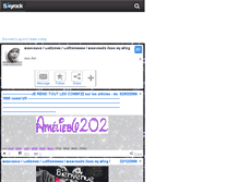 Tablet Screenshot of amelieb6202.skyrock.com