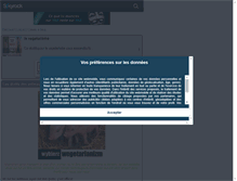 Tablet Screenshot of le-vegetarisme.skyrock.com