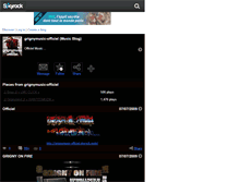 Tablet Screenshot of grignymusic-officiel.skyrock.com