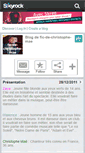 Mobile Screenshot of fic-de-christophe-mae.skyrock.com