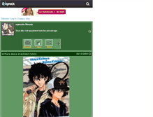 Tablet Screenshot of hinata0405.skyrock.com