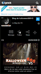 Mobile Screenshot of halloween666vs.skyrock.com