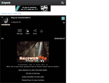 Tablet Screenshot of halloween666vs.skyrock.com