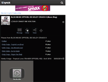 Tablet Screenshot of goldy-officiel.skyrock.com