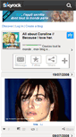 Mobile Screenshot of caroline-addict.skyrock.com
