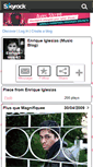 Mobile Screenshot of enrique-love-x3.skyrock.com
