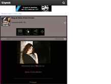 Tablet Screenshot of bella--fiction-kristen.skyrock.com