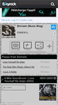 Mobile Screenshot of eminem--x3.skyrock.com