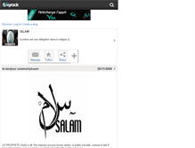 Tablet Screenshot of islam34.skyrock.com