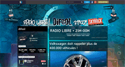 Desktop Screenshot of difool.skyrock.com
