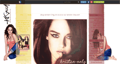 Desktop Screenshot of kristen-only.skyrock.com