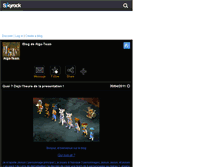 Tablet Screenshot of alga-team.skyrock.com
