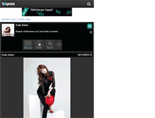 Tablet Screenshot of cuteasian.skyrock.com