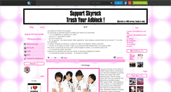 Desktop Screenshot of pop-love-japon.skyrock.com