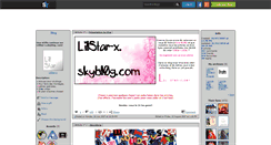 Desktop Screenshot of lilstar-x.skyrock.com