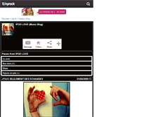 Tablet Screenshot of ipod-love1.skyrock.com