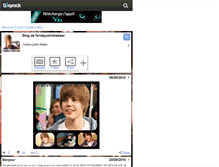 Tablet Screenshot of fandejustinbiebeer.skyrock.com