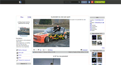 Desktop Screenshot of clubautosport.skyrock.com