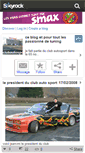 Mobile Screenshot of clubautosport.skyrock.com