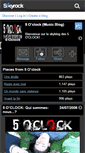 Mobile Screenshot of 5-oclock.skyrock.com