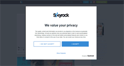 Desktop Screenshot of beautiful-glee.skyrock.com