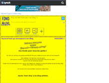 Tablet Screenshot of fond--blog.skyrock.com