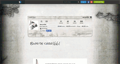 Desktop Screenshot of caro1661.skyrock.com