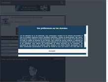 Tablet Screenshot of peter-pan-michael.skyrock.com