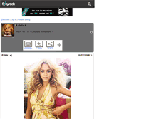 Tablet Screenshot of bella-modele.skyrock.com