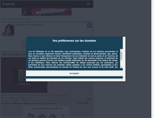 Tablet Screenshot of kristinadebarge.skyrock.com