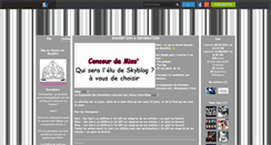 Desktop Screenshot of concour-de-miss2011.skyrock.com