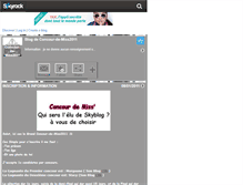 Tablet Screenshot of concour-de-miss2011.skyrock.com