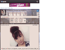 Tablet Screenshot of coralie-du-63.skyrock.com