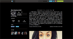 Desktop Screenshot of miss-chanteuse-du68.skyrock.com