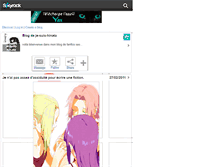 Tablet Screenshot of je-suis-hinata.skyrock.com