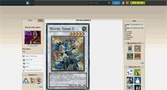 Desktop Screenshot of cards-yugioh.skyrock.com