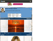 Tablet Screenshot of hommage-a-angelique.skyrock.com