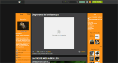 Desktop Screenshot of loeildemaya.skyrock.com