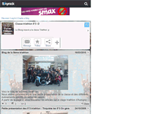 Tablet Screenshot of classe-triathlon-5ieme3.skyrock.com