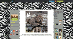 Desktop Screenshot of animaux--sauvage.skyrock.com