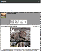 Tablet Screenshot of animaux--sauvage.skyrock.com