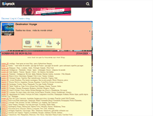 Tablet Screenshot of destination-voyage.skyrock.com