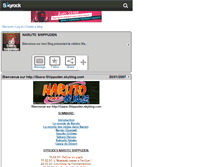 Tablet Screenshot of gaara-shippuden.skyrock.com