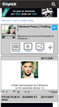 Mobile Screenshot of clemence-poesy.skyrock.com
