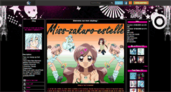 Desktop Screenshot of miss-zakuro-estelle.skyrock.com