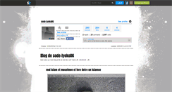 Desktop Screenshot of code-lyoko06.skyrock.com