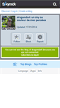 Mobile Screenshot of dragondark.skyrock.com