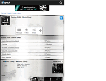 Tablet Screenshot of damii3n-sa3z.skyrock.com