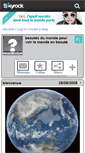 Mobile Screenshot of beautesdumonde.skyrock.com